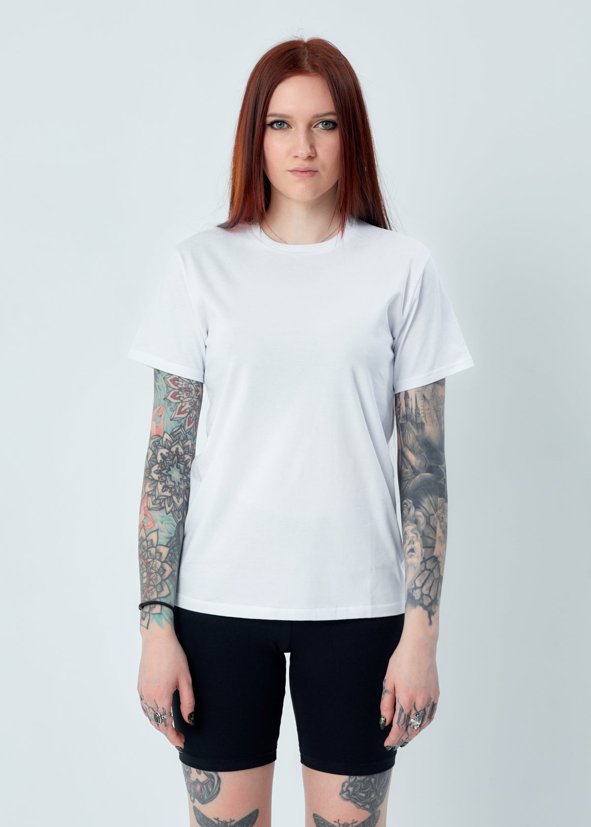 White Blank T-shirt, %100 Cotton, Oversized White Shirt, Plain