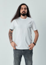 Load image into Gallery viewer, White Blank T-shirt, %100 Cotton, Oversized White Shirt, Plain Blank Shirt, White Wholesale T-Shirt