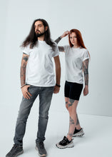 Load image into Gallery viewer, White Blank T-shirt, %100 Cotton, Oversized White Shirt, Plain Blank Shirt, White Wholesale T-Shirt