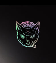 Load image into Gallery viewer, Black Magic Holographic Sticker