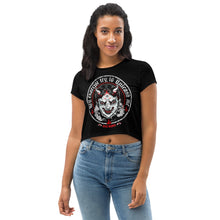 Load image into Gallery viewer, Exorcist, All-Over Print Crop Tee