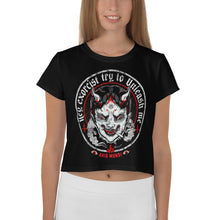 Load image into Gallery viewer, Exorcist, All-Over Print Crop Tee