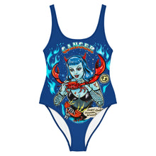 Load image into Gallery viewer, Crab - Cancer Swimsuit - Marine Blue