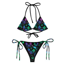 Load image into Gallery viewer, Halloween Bats String bikini