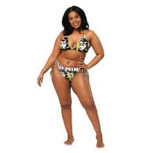 Load image into Gallery viewer, Gemini All-over print string bikini