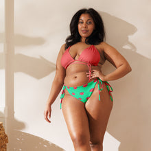 Load image into Gallery viewer, All-over print recycled string bikini