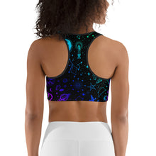Load image into Gallery viewer, Zodiac Sports Bra Rainbow