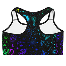 Load image into Gallery viewer, Zodiac Sports Bra Rainbow