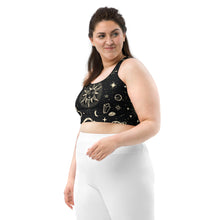 Load image into Gallery viewer, Zodiac Sports Bra B&W