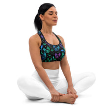 Load image into Gallery viewer, Halloween Bats Sports Bra