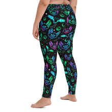 Load image into Gallery viewer, Vampire Bat Leggings, High Waisted Leggings