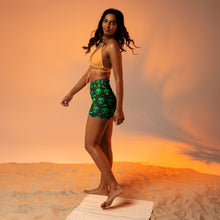 Load image into Gallery viewer, Alien head - UFO Yoga Shorts