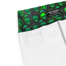 Load image into Gallery viewer, Alien head - UFO Yoga Shorts