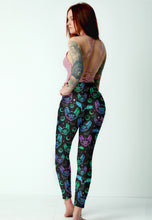 Load image into Gallery viewer, Vampire Bat Leggings, High Waisted Leggings