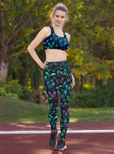 Load image into Gallery viewer, Vampire Bat Leggings, High Waisted Leggings