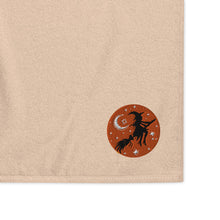 Load image into Gallery viewer, Halloween witch cotton towel