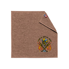 Load image into Gallery viewer, Funny skull Cotton hand towel