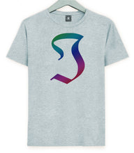 Load image into Gallery viewer, Fracture 'I', Gothic Alphabet Tshirt, Reflective!
