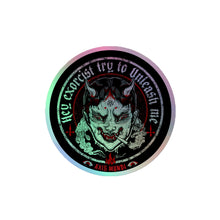 Load image into Gallery viewer, Hey Exorcist! Holographic stickers