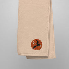 Load image into Gallery viewer, Halloween witch cotton towel