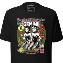 Load image into Gallery viewer, Gemini Tshirt Black, Dark Colors