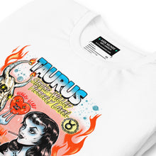 Load image into Gallery viewer, Taurus Pin-up T-shirt, More Colors !