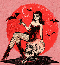 Load image into Gallery viewer, Xmas Witch Print, 11"x11"