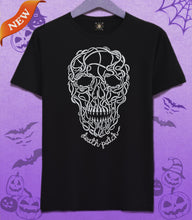 Load image into Gallery viewer, Synth Skull Tee, Death Patch!