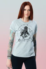 Load image into Gallery viewer, Owl, Sun and Moon Tee Ivory