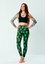 Load image into Gallery viewer, Alien Leggings, UFO Leggings