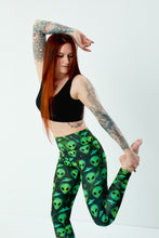 Load image into Gallery viewer, Alien Leggings, UFO Leggings