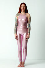 Load image into Gallery viewer, Pink High Waisted Leggings, Festival Clothing