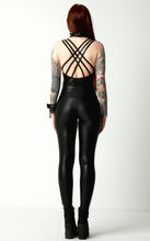 Load image into Gallery viewer, Black High Waisted Leggings, Festival Clothing