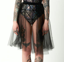 Load image into Gallery viewer, Black Tutu Skirt, Festival Clothing