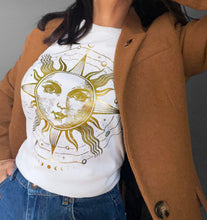 Load image into Gallery viewer, Hypnotic Sun Gold on White