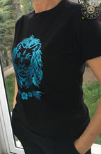 Load image into Gallery viewer, Aslan tişört kadın