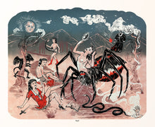 Load image into Gallery viewer, Arachne, Screenprint 27.5" x 39", 5 left!