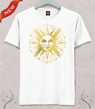 Load image into Gallery viewer, Hypnotic Sun Gold on White