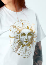 Load image into Gallery viewer, Hypnotic Sun Gold on White