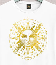 Load image into Gallery viewer, Hypnotic Sun Gold on White