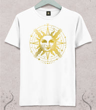 Load image into Gallery viewer, Hypnotic Sun Gold on White