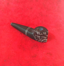 Load image into Gallery viewer, Basalt Stone Smoking Pipe, Rare Anatolian Art,