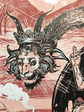 Load image into Gallery viewer, Baphometh, Beauty and the Beast, Screenprint 20"x26"