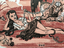 Load image into Gallery viewer, Baphometh, Beauty and the Beast, Screenprint 20"x26"