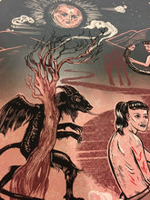 Load image into Gallery viewer, Arachne, Screenprint 27.5" x 39", 5 left!