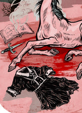 Load image into Gallery viewer, Centaur, Art print, Shapeshifter Witch 11.4"x16.5"