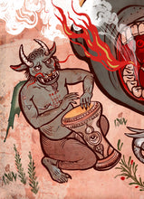 Load image into Gallery viewer, Azaim / Undertaking, Limited Fine Art Print 15"x15", Only 6 physical copy left