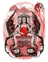 Load image into Gallery viewer, Lilith, Screenprint 13.7"x17.7"