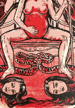 Load image into Gallery viewer, Lilith, Screenprint 13.7"x17.7"