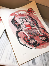 Load image into Gallery viewer, Lilith, Screenprint 13.7"x17.7"